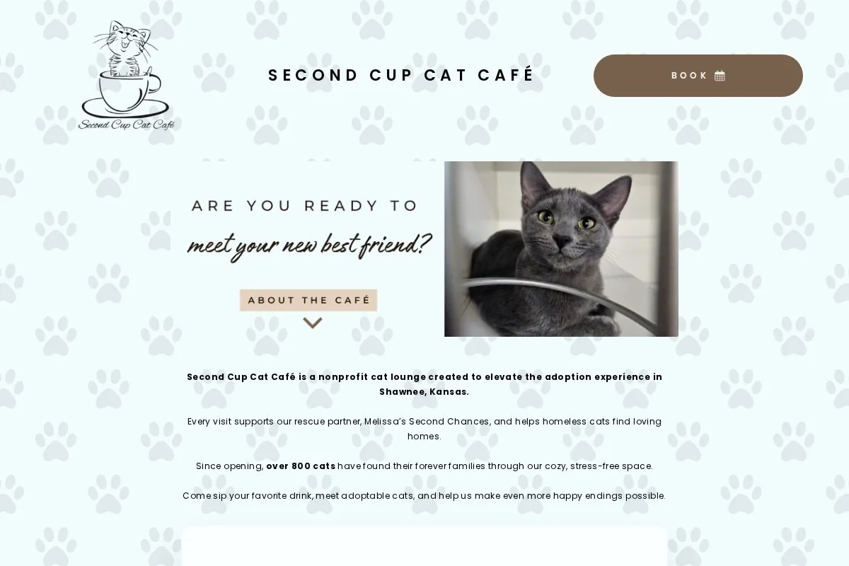 Second Cup Cat Cafe — cat cafe in Kansas City, Missouri